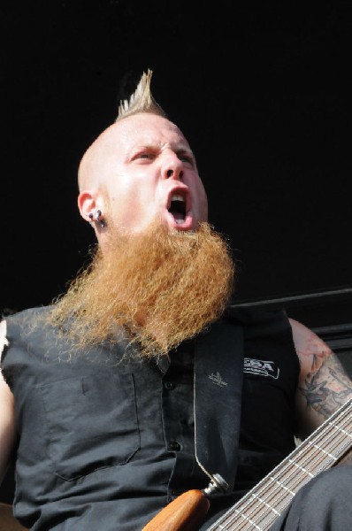 Five Finger Death Punch at the Mayhem Festival Verizon Wireless Amphitheate