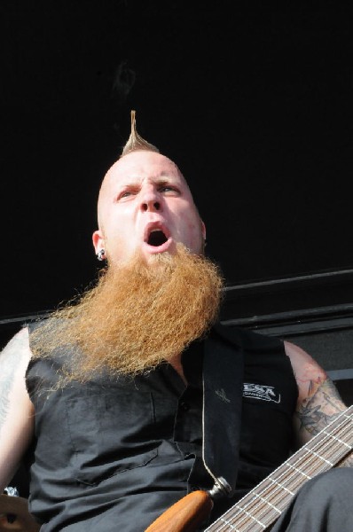 Five Finger Death Punch at the Mayhem Festival Verizon Wireless Amphitheate