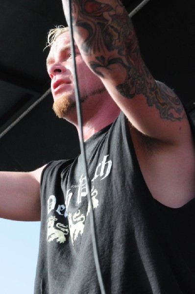 Five Finger Death Punch at the Mayhem Festival Verizon Wireless Amphitheate