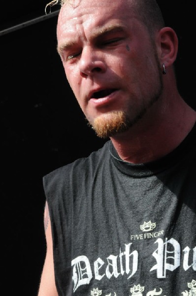 Five Finger Death Punch at the Mayhem Festival Verizon Wireless Amphitheate