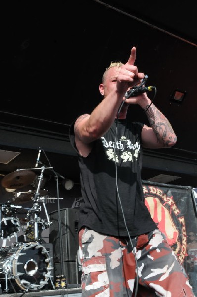 Five Finger Death Punch at the Mayhem Festival Verizon Wireless Amphitheate