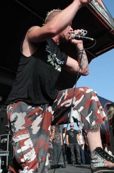 Five Finger Death Punch at the Mayhem Festival Verizon Wireless Amphitheate