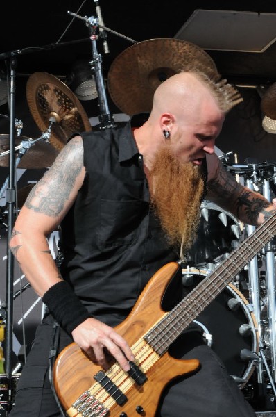 Five Finger Death Punch at the Mayhem Festival Verizon Wireless Amphitheate