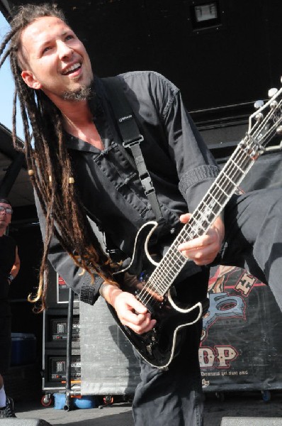 Five Finger Death Punch at the Mayhem Festival Verizon Wireless Amphitheate