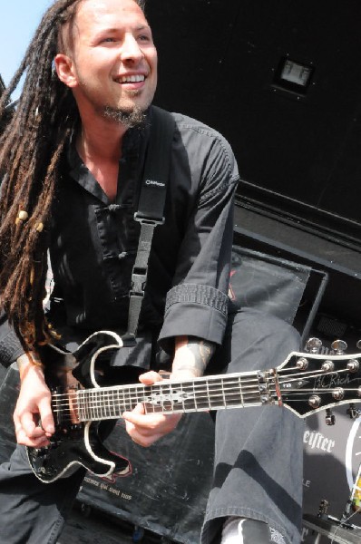 Five Finger Death Punch at the Mayhem Festival Verizon Wireless Amphitheate