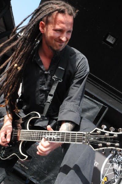 Five Finger Death Punch at the Mayhem Festival Verizon Wireless Amphitheate