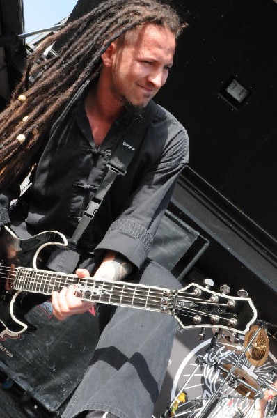 Five Finger Death Punch at the Mayhem Festival Verizon Wireless Amphitheate