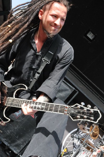 Five Finger Death Punch at the Mayhem Festival Verizon Wireless Amphitheate