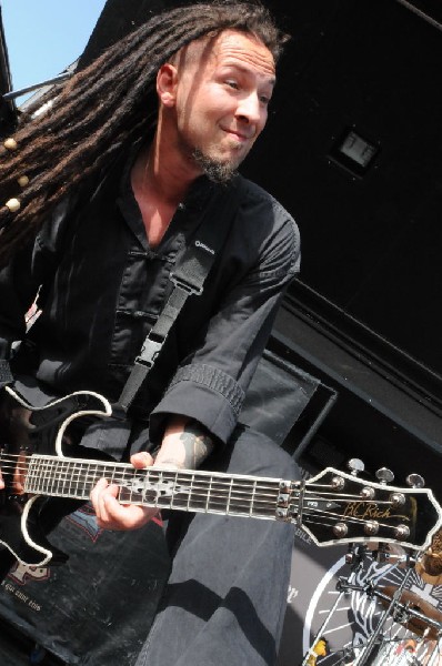 Five Finger Death Punch at the Mayhem Festival Verizon Wireless Amphitheate