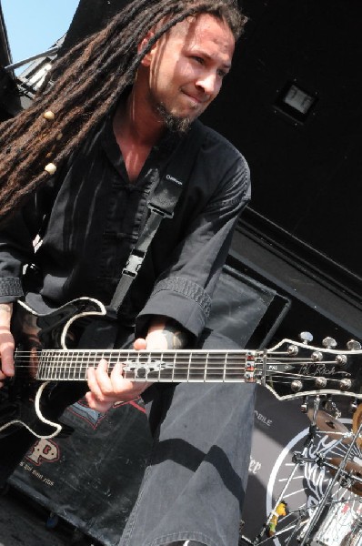 Five Finger Death Punch at the Mayhem Festival Verizon Wireless Amphitheate