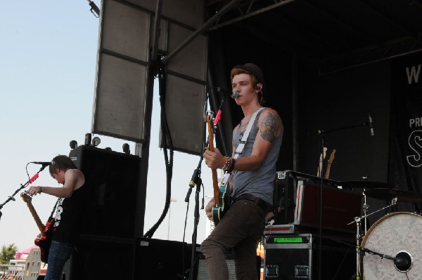 A Rocket To The Moon at Warped Festival, San Antonio, Texas