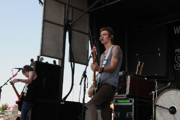 A Rocket To The Moon at Warped Festival, San Antonio, Texas