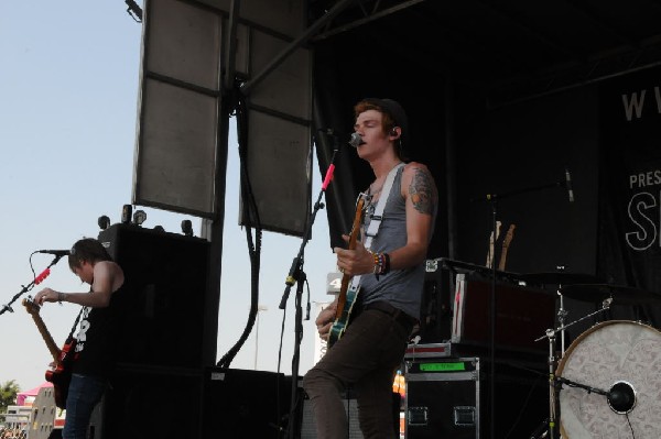 A Rocket To The Moon at Warped Festival, San Antonio, Texas