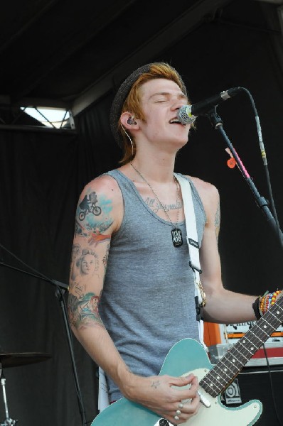 A Rocket To The Moon at Warped Festival, San Antonio, Texas