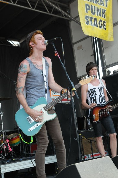 A Rocket To The Moon at Warped Festival, San Antonio, Texas