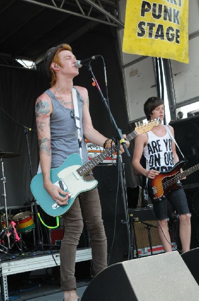 A Rocket To The Moon at Warped Festival, San Antonio, Texas