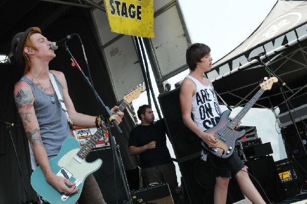 A Rocket To The Moon at Warped Festival, San Antonio, Texas