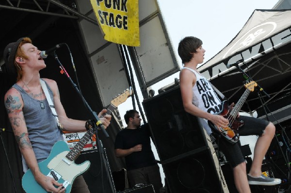 A Rocket To The Moon at Warped Festival, San Antonio, Texas