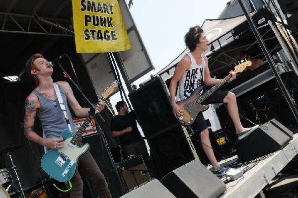 A Rocket To The Moon at Warped Festival, San Antonio, Texas