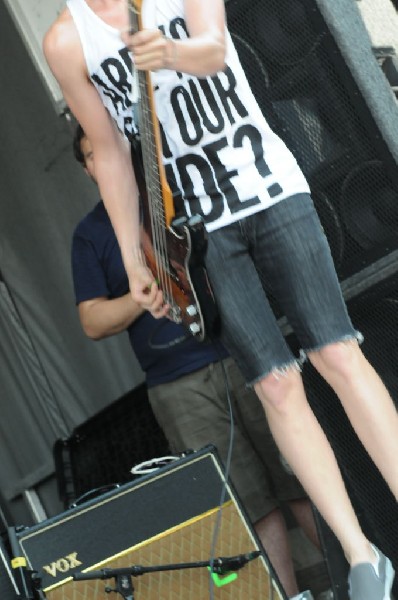 A Rocket To The Moon at Warped Festival, San Antonio, Texas