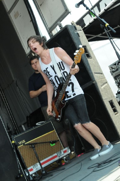A Rocket To The Moon at Warped Festival, San Antonio, Texas