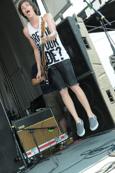 A Rocket To The Moon at Warped Festival, San Antonio, Texas