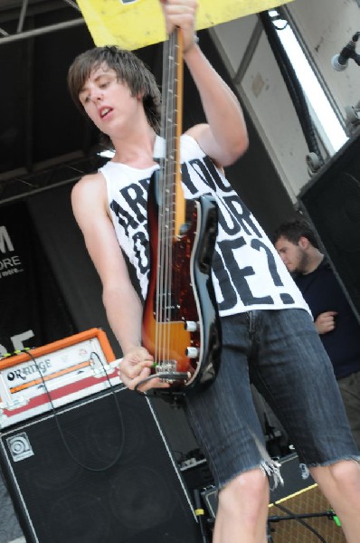 A Rocket To The Moon at Warped Festival, San Antonio, Texas