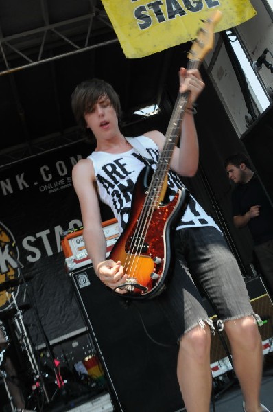 A Rocket To The Moon at Warped Festival, San Antonio, Texas