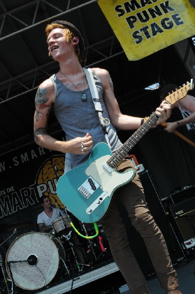 A Rocket To The Moon at Warped Festival, San Antonio, Texas