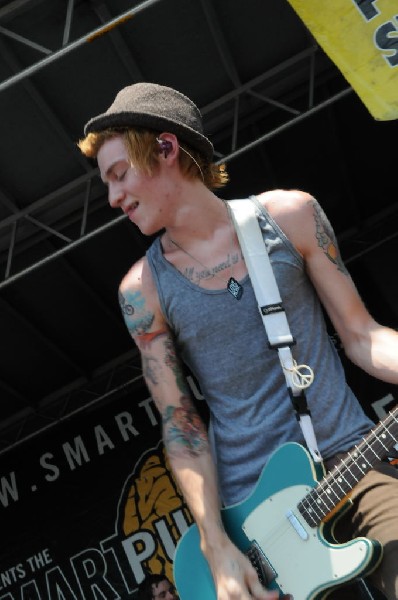 A Rocket To The Moon at Warped Festival, San Antonio, Texas