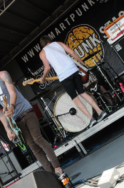 A Rocket To The Moon at Warped Festival, San Antonio, Texas