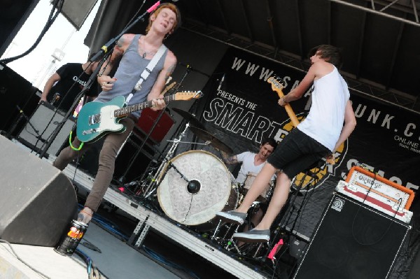 A Rocket To The Moon at Warped Festival, San Antonio, Texas