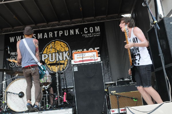 A Rocket To The Moon at Warped Festival, San Antonio, Texas