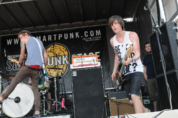 A Rocket To The Moon at Warped Festival, San Antonio, Texas