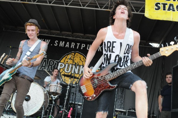 A Rocket To The Moon at Warped Festival, San Antonio, Texas