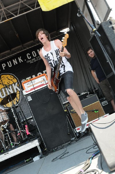 A Rocket To The Moon at Warped Festival, San Antonio, Texas