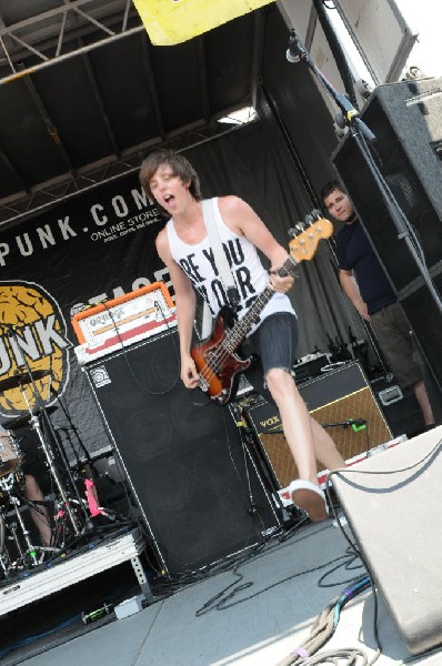 A Rocket To The Moon at Warped Festival, San Antonio, Texas