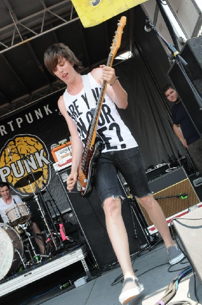 A Rocket To The Moon at Warped Festival, San Antonio, Texas