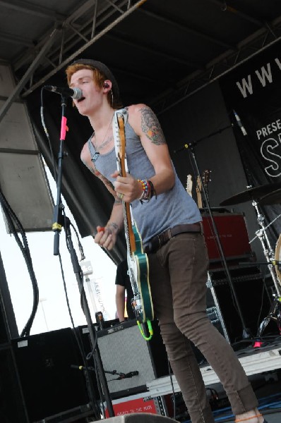 A Rocket To The Moon at Warped Festival, San Antonio, Texas