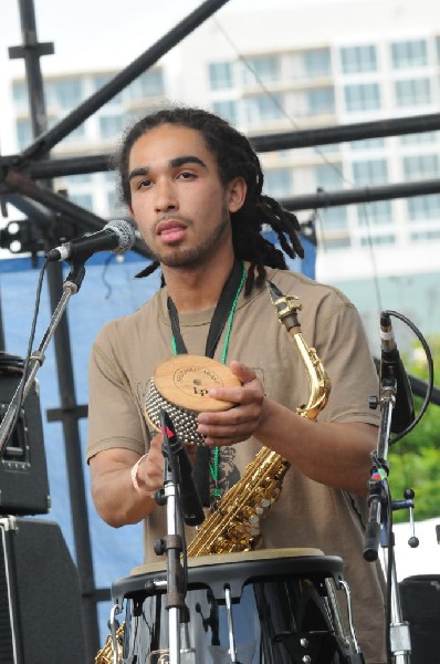 AZ-One at the Austin Reggae Festival