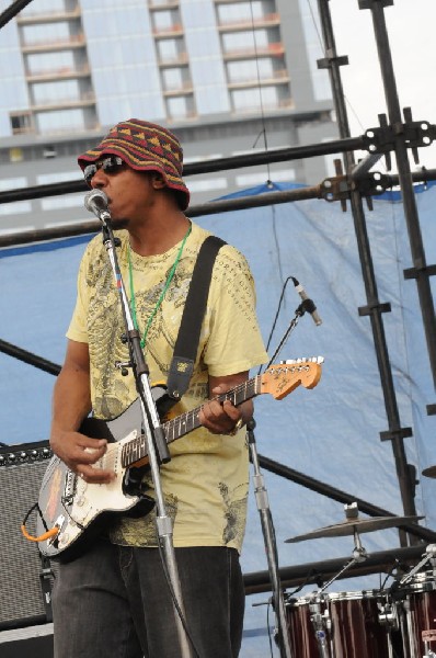 AZ-One at the Austin Reggae Festival