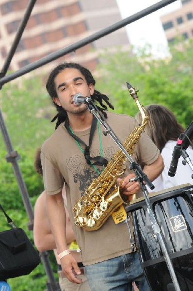 AZ-One at the Austin Reggae Festival