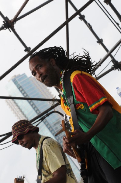 AZ-One at the Austin Reggae Festival