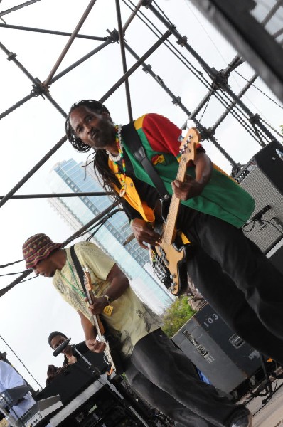 AZ-One at the Austin Reggae Festival