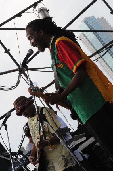 AZ-One at the Austin Reggae Festival