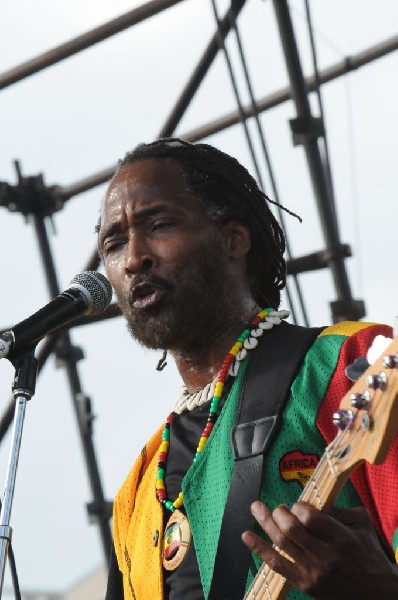 AZ-One at the Austin Reggae Festival