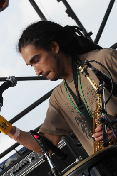 AZ-One at the Austin Reggae Festival