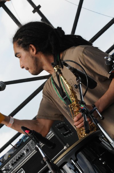 AZ-One at the Austin Reggae Festival
