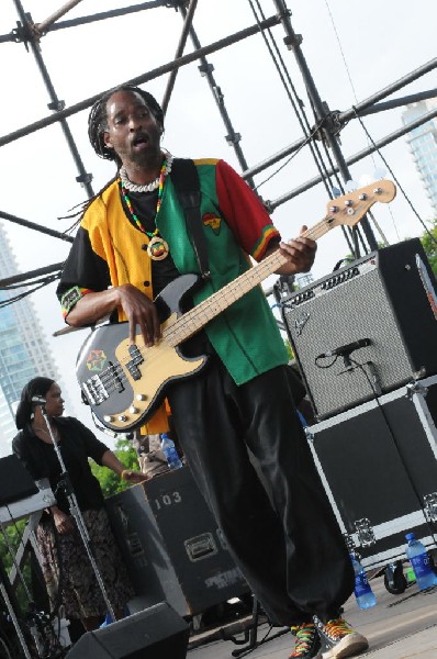 AZ-One at the Austin Reggae Festival