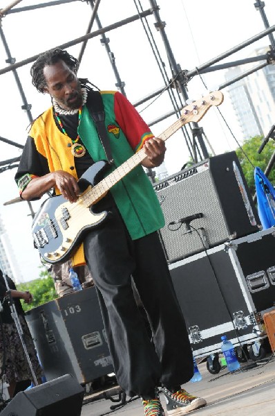 AZ-One at the Austin Reggae Festival